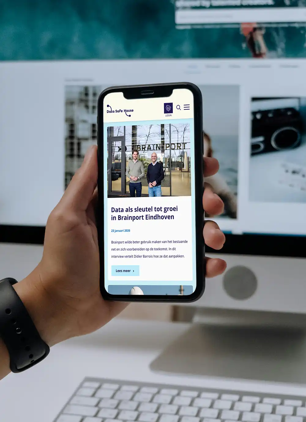 Upgrade van website DataSafeHouse